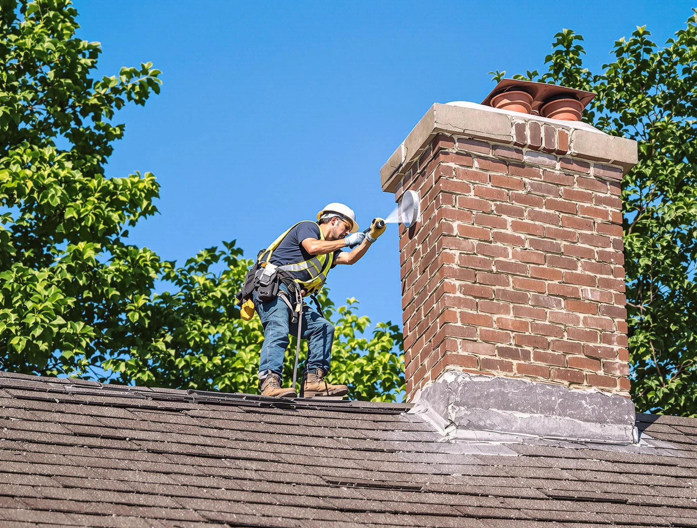 Freehold Chimney Sweep performing an inspection with advanced tools in Freehold, NJ