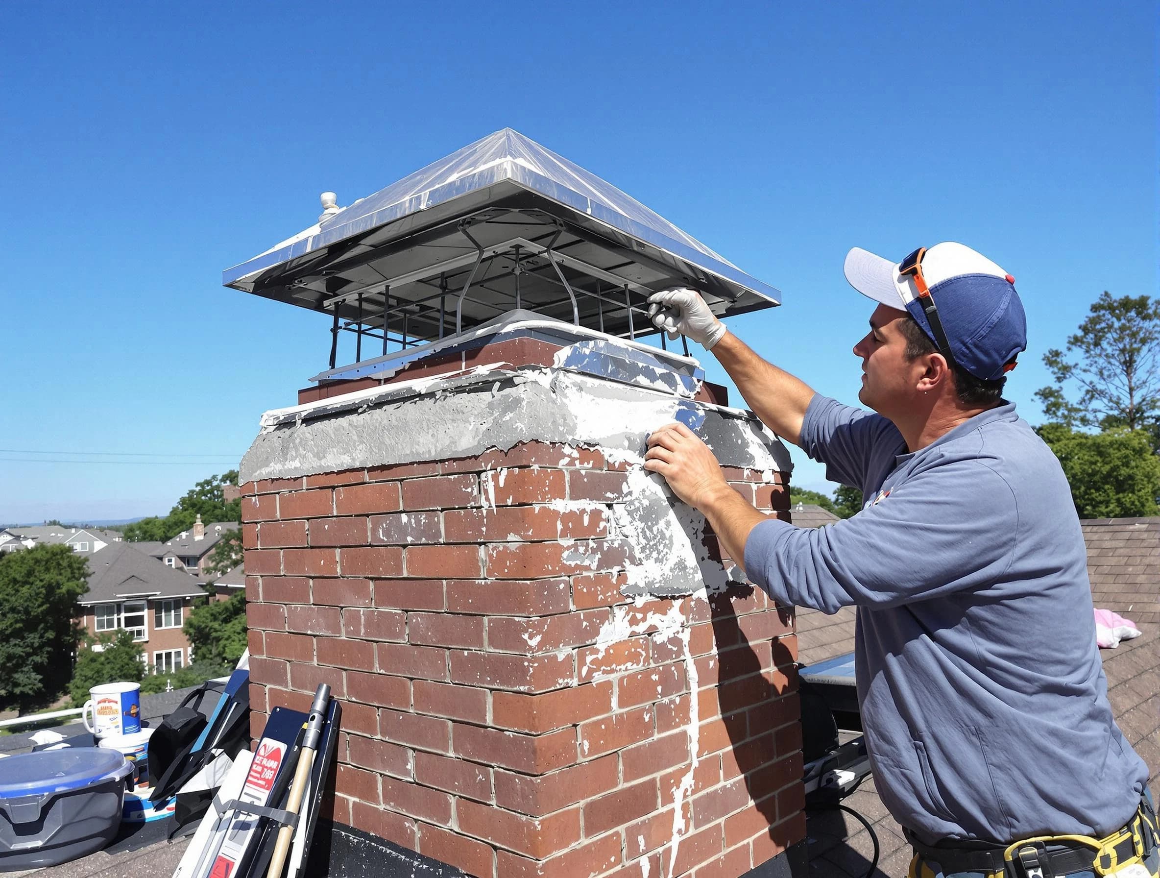 Chimney Crown Services service in Freehold, NJ